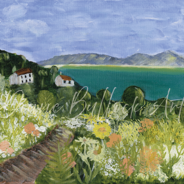 Aberdovey Heights - Canvas Print