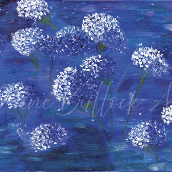Dandelions in the Wind - Canvas Print to Order (14 day lead time)