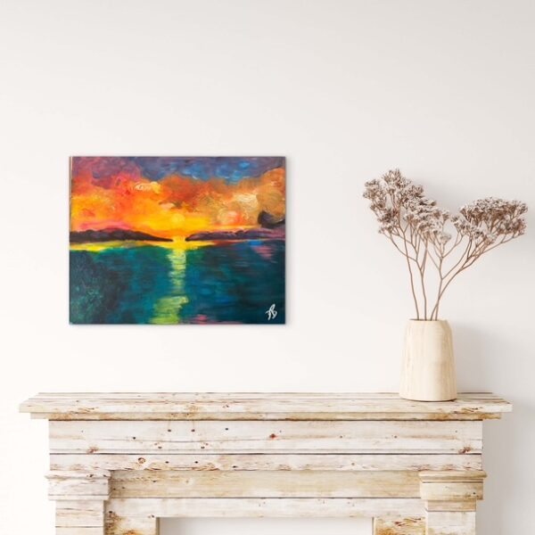 Sunset Reflection - Original - SOLD