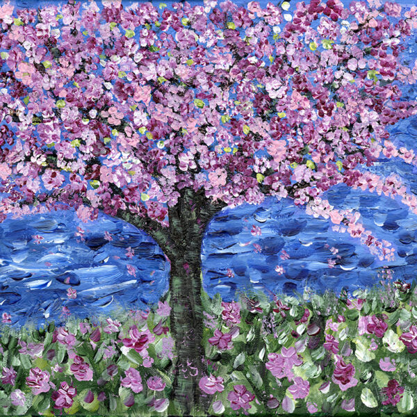 Blossom Carried By The Wind - Original